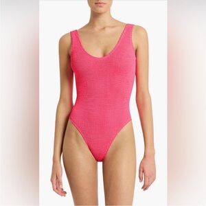 NWT Bond-Eye Australia Mara One Piece Neon Azalea bound crinkle. One Size